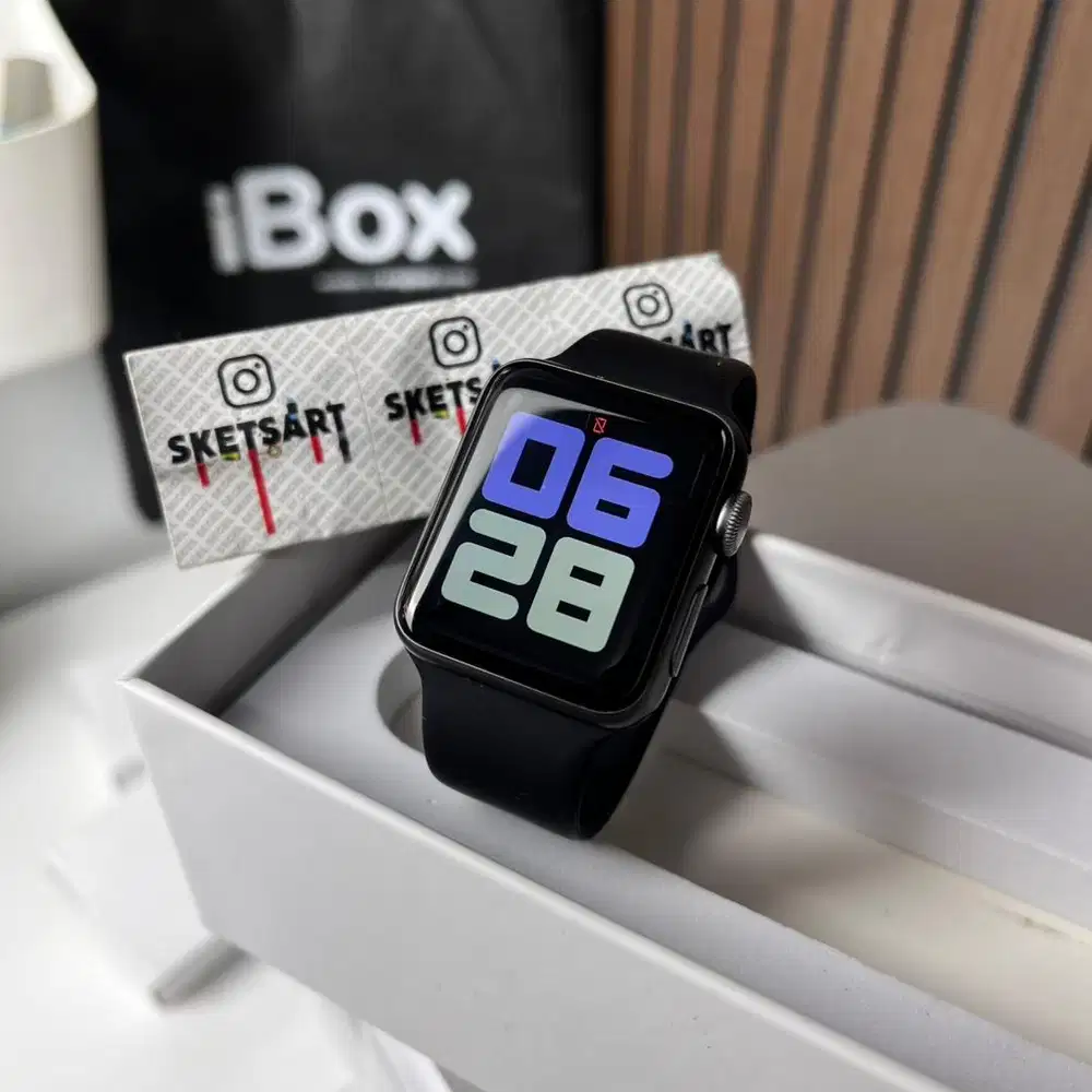 Apple Watch Series 3 38mm iwatch iBox Batre Health 84%