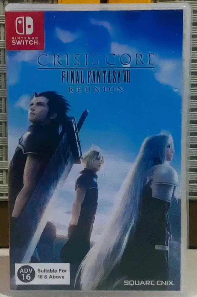 Crisis Core Final Fantasy VII Switch Cartridge Ori – Kondisi Mulus
