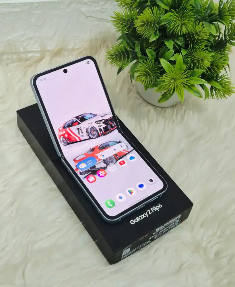 Samsung Z Flip 6 256Gb Biru Seadanya