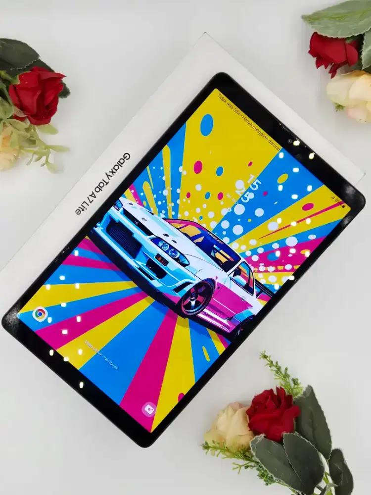 Galaxy Tablet A7 Lite 32Gb Berkartu Lengkap