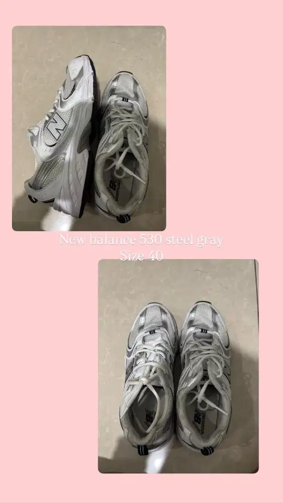 New balance 530 steel grey