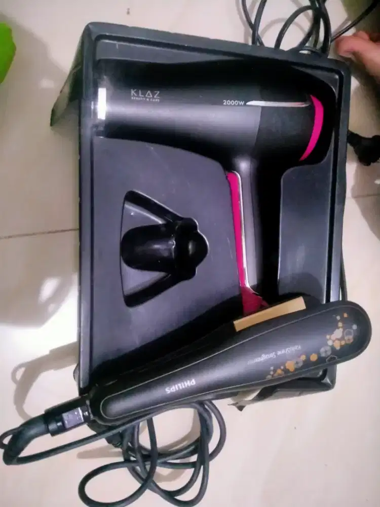 catokan Philips dan hair drayer klaz