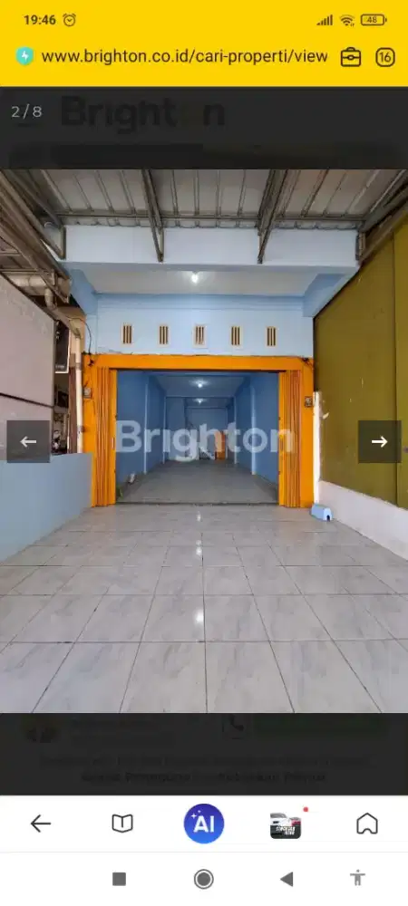 DIJUAL CEPAT RUKO DI TEGAL BINANGUN