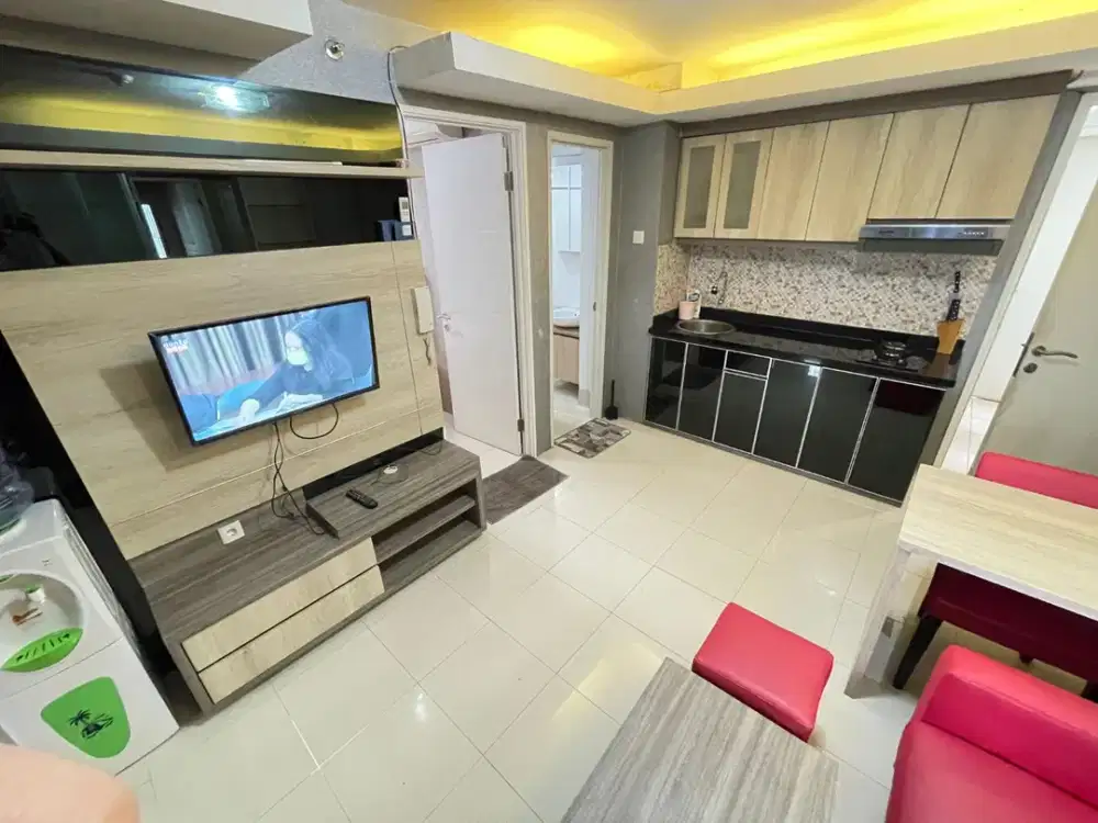 Sewa Apartemen 3BR Furnished - Apartemen Bassura City - Minimal 3 Bulanan - Free IPL