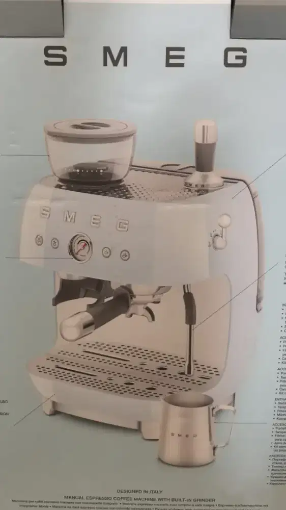 SMEG COFFEE MACHINE MESIN KOPI