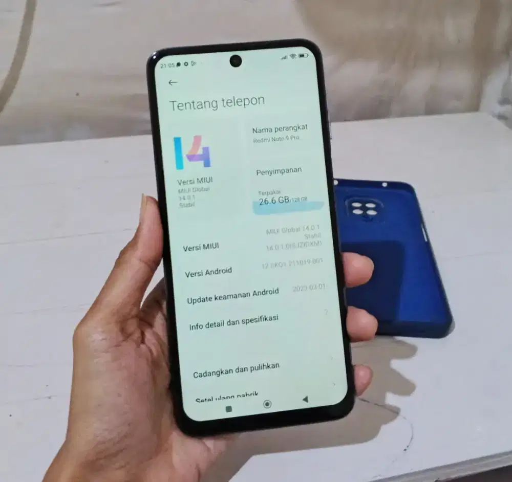 Redmi Note 9 Pro Ram 8+3/128