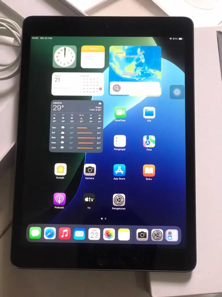 iPad Generasi 9 Wifi Only 64GB Space Gray Bypa55