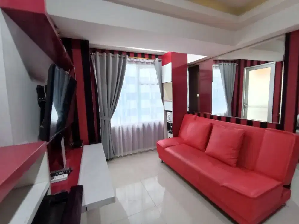 2BR Apartemen Full Furnish Luas Banget – Tinggal Bawa Koper!