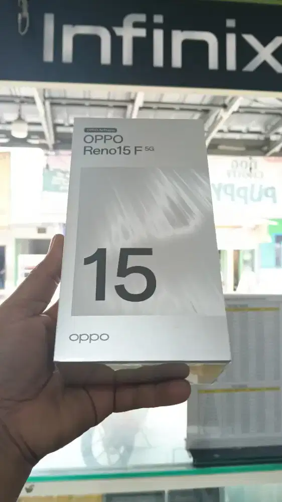 Oppo Reno15 F5G. 8/256GB. Di toko Globalindo cell teluk.