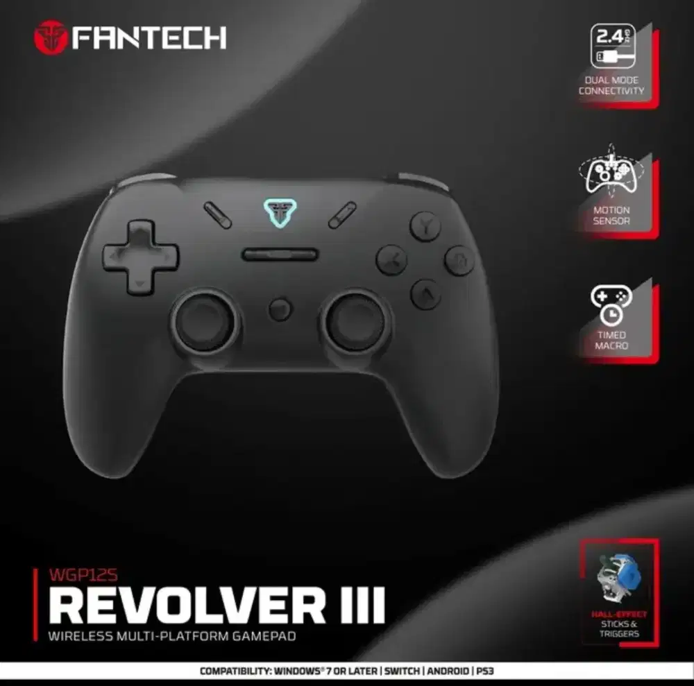 Gamepad/Stick Wireless Fantech WGP12s Black