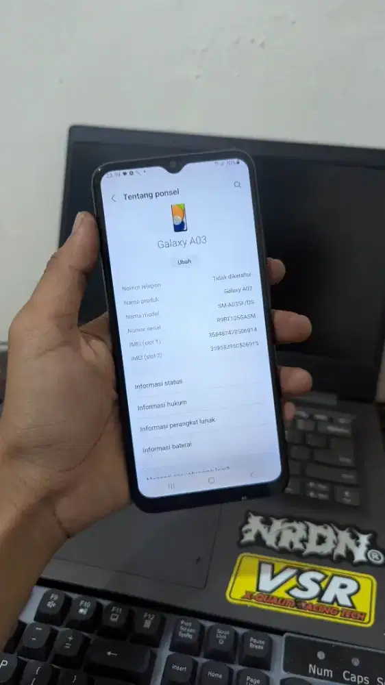 Samsung a03 ram 4/64