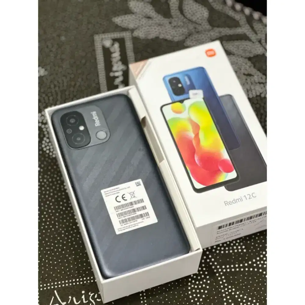 Di jual xiaomi redmi 12c hp + dus no minus