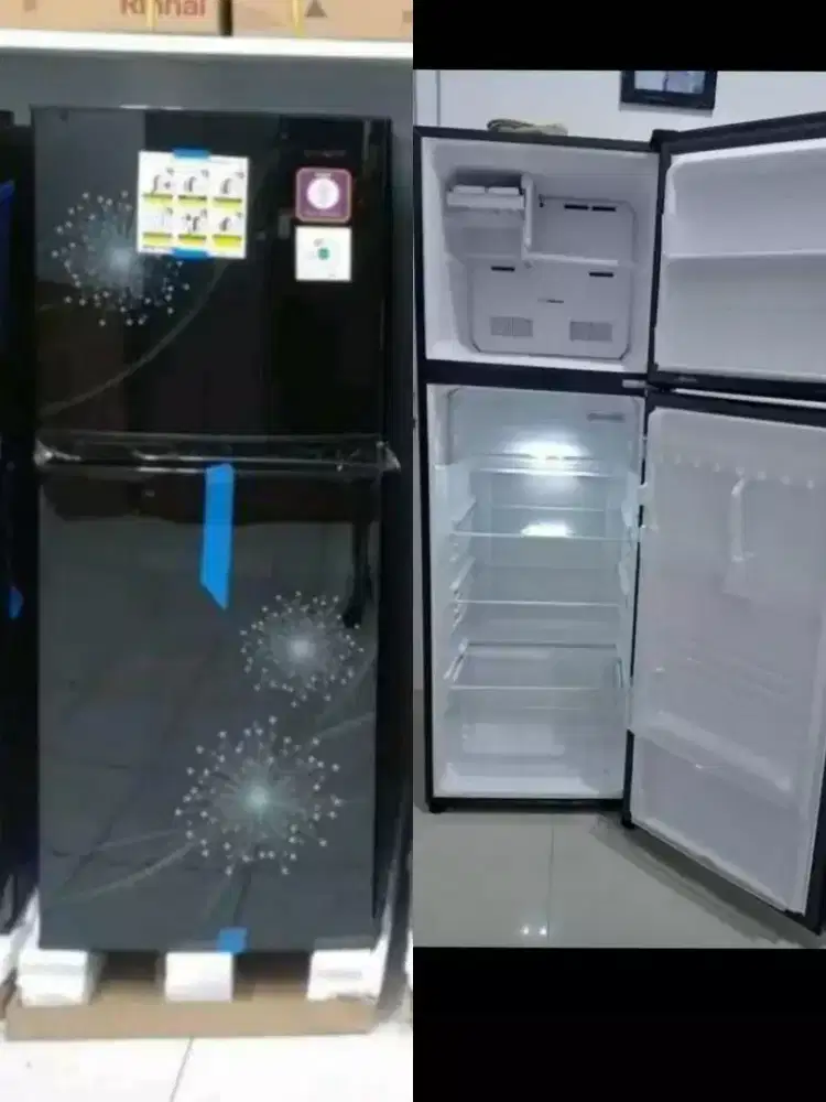 Dijual kulkas sharp dan ac akari