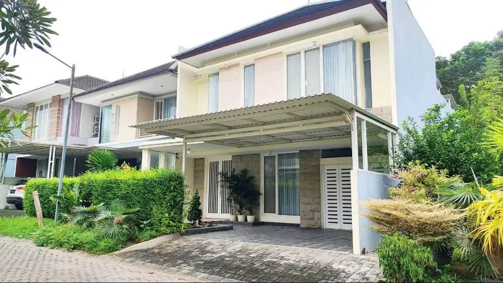 Rumah Di Woodland Citraland Surabaya Bagus Modern Glass Siap Huni