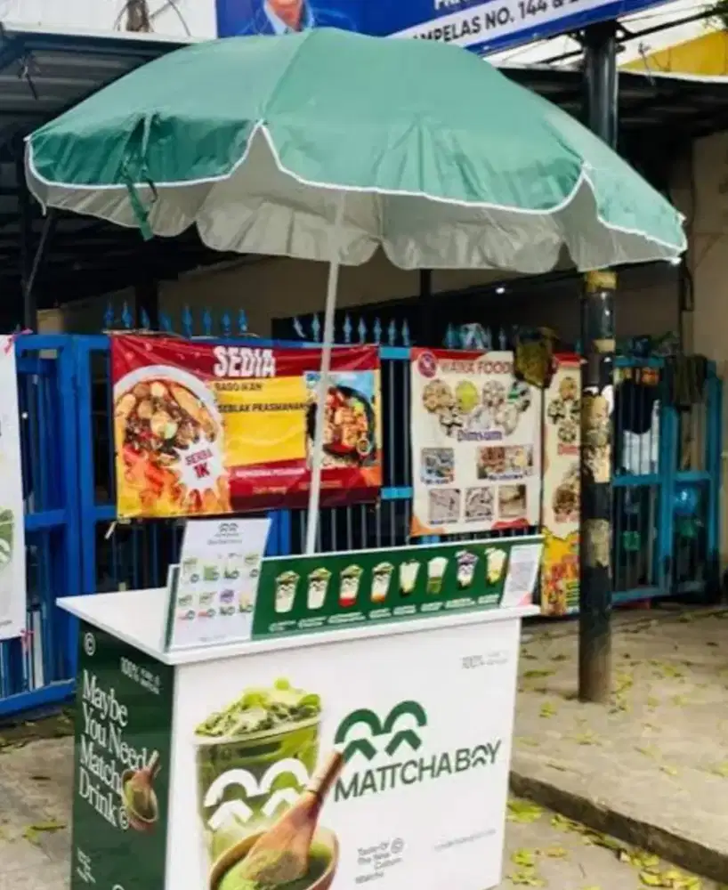 Dicari penjaga stand minuman matcha Minuman butuh 2 orang ya lokasi