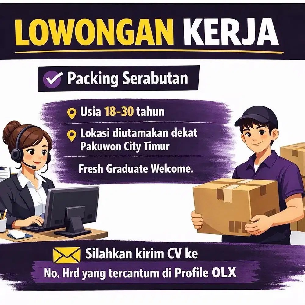 Lowongan Kerja Packing Surabaya Timur Pakuwon City