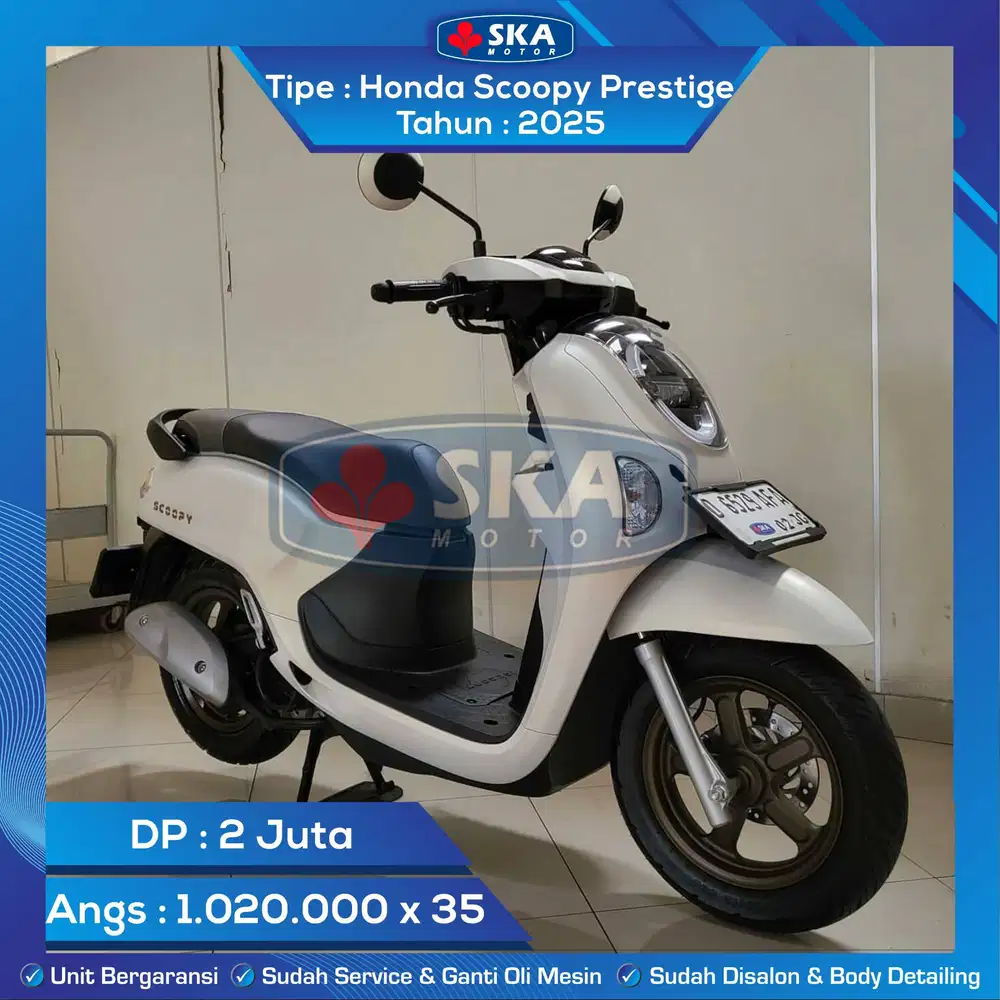 Honda Scoopy Prestige Tahun 2025