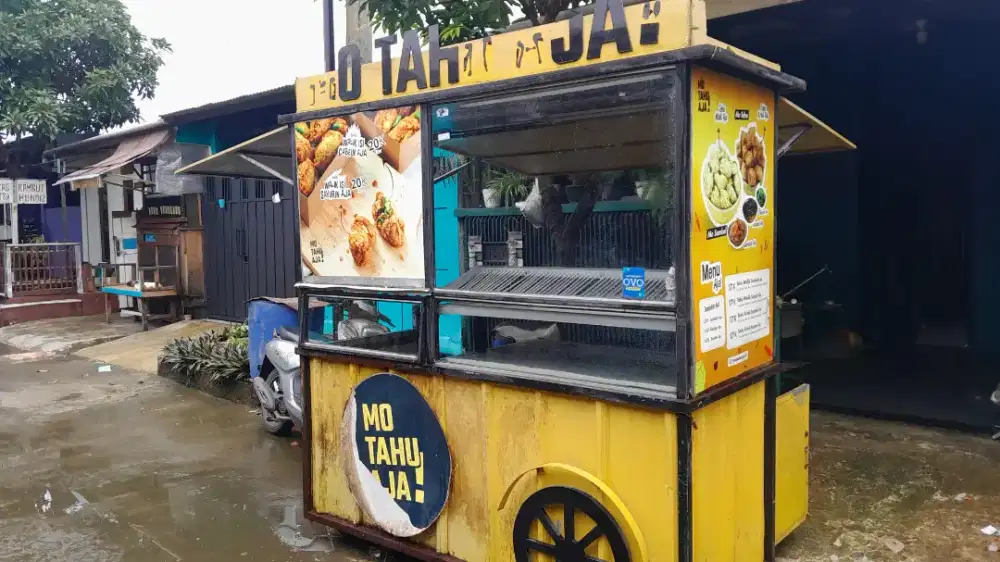 Di JUAL gerobak booth