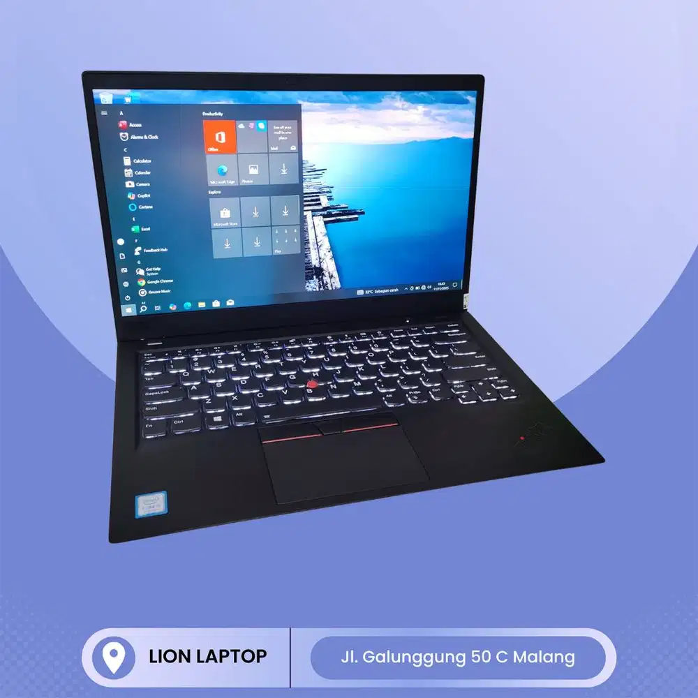 X1 Carbon Slim Ringan i5 gen 8 8/256 [23|02]