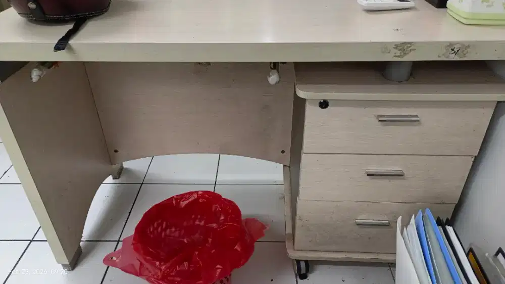 Meja Komputer Meja Kerja Kayu Kuat