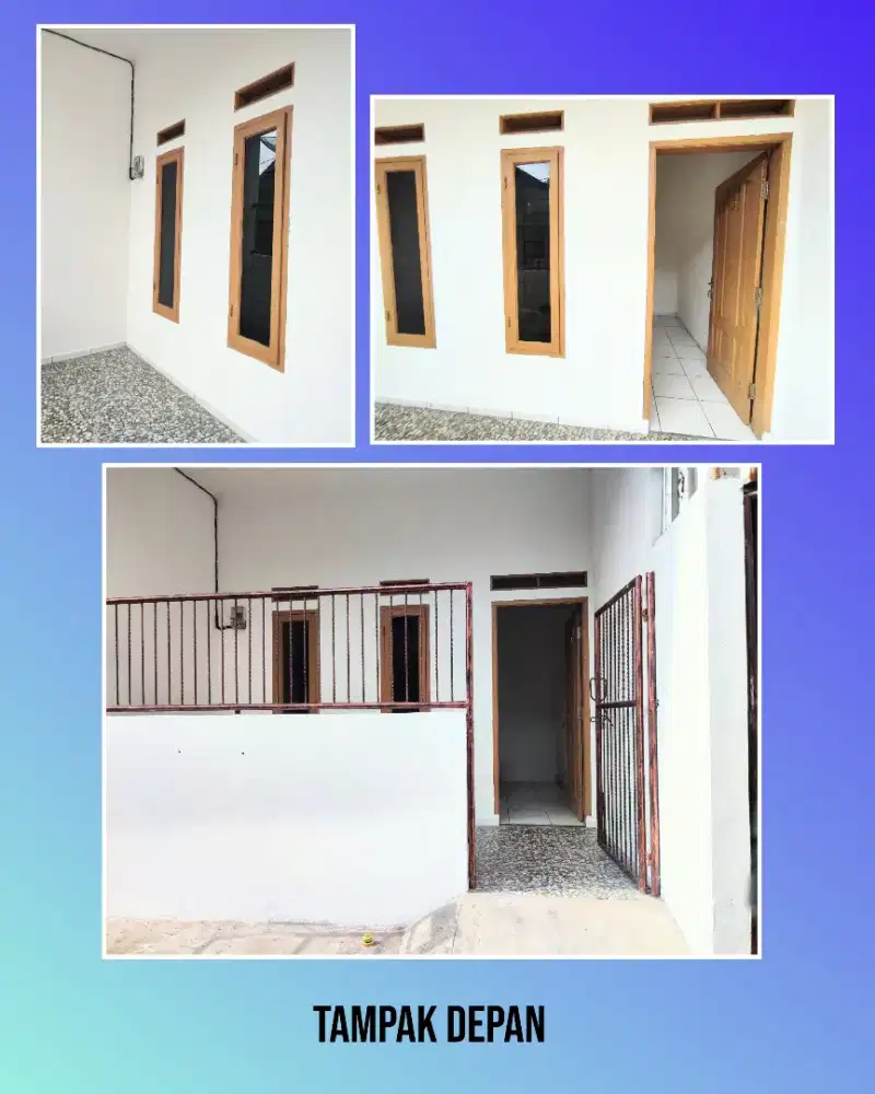 Rumah kontrak. Strategis dekat Sinarmas World Academy.