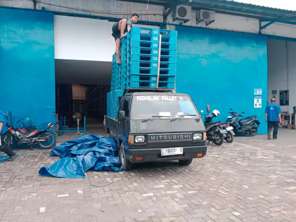 Palet plastik baru bahan original