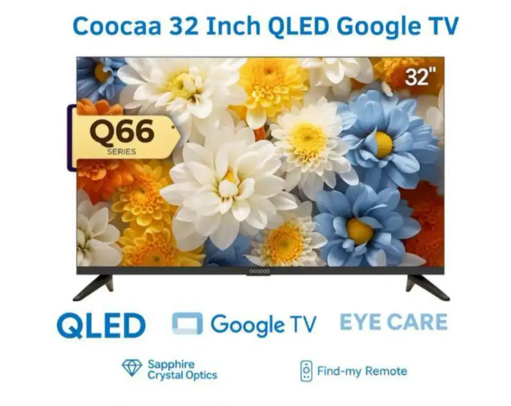 COOCAA 32Q66 FHD QLED GOOGLE TV 32 inch 2025 Series