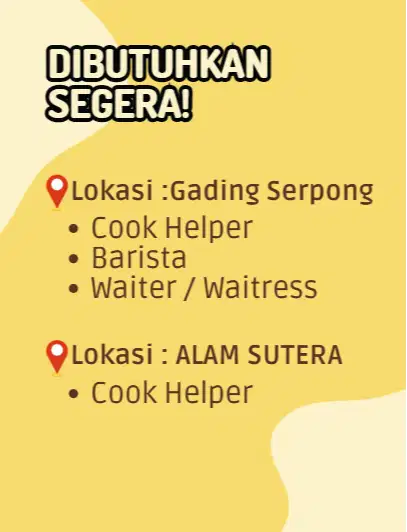 Lowongan Pekerjaan