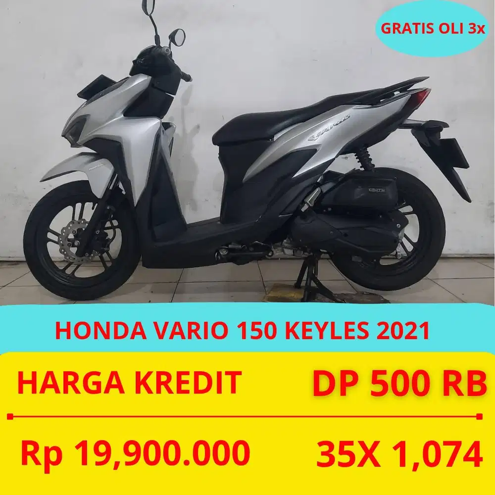 HONDA VARIO 150 KEYLES 2021 DP MURAH 500 RIBU GUYSS
