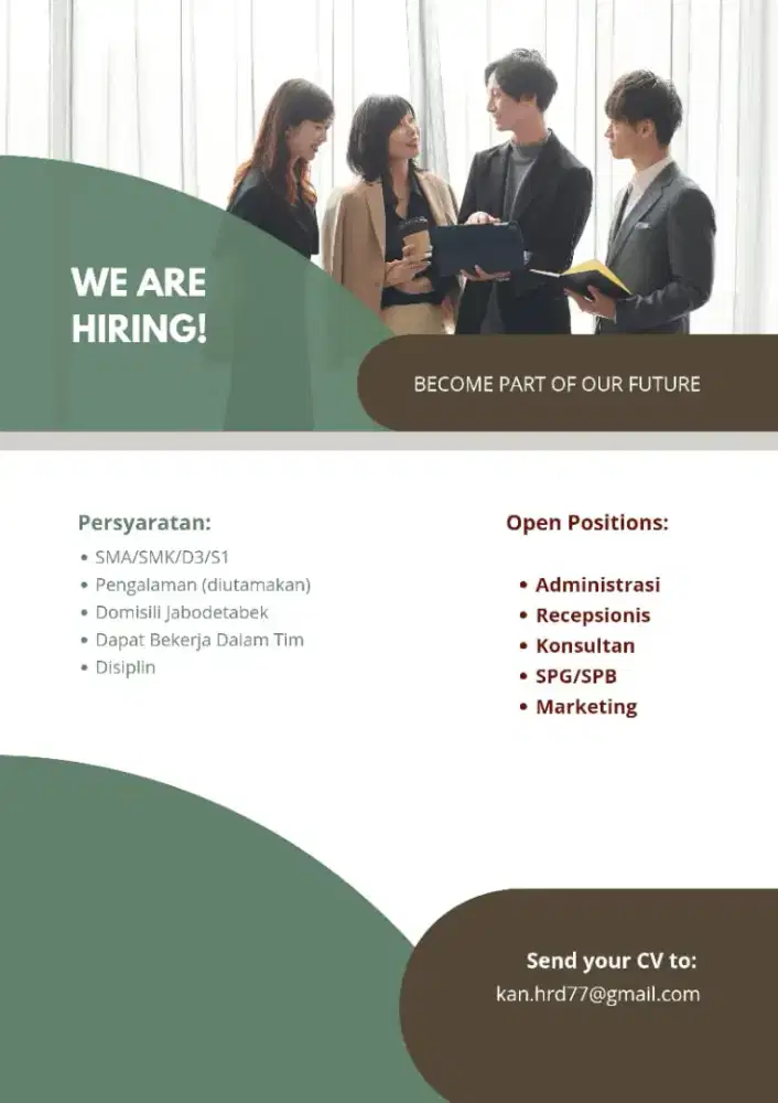 Butuh segera... Terbatas