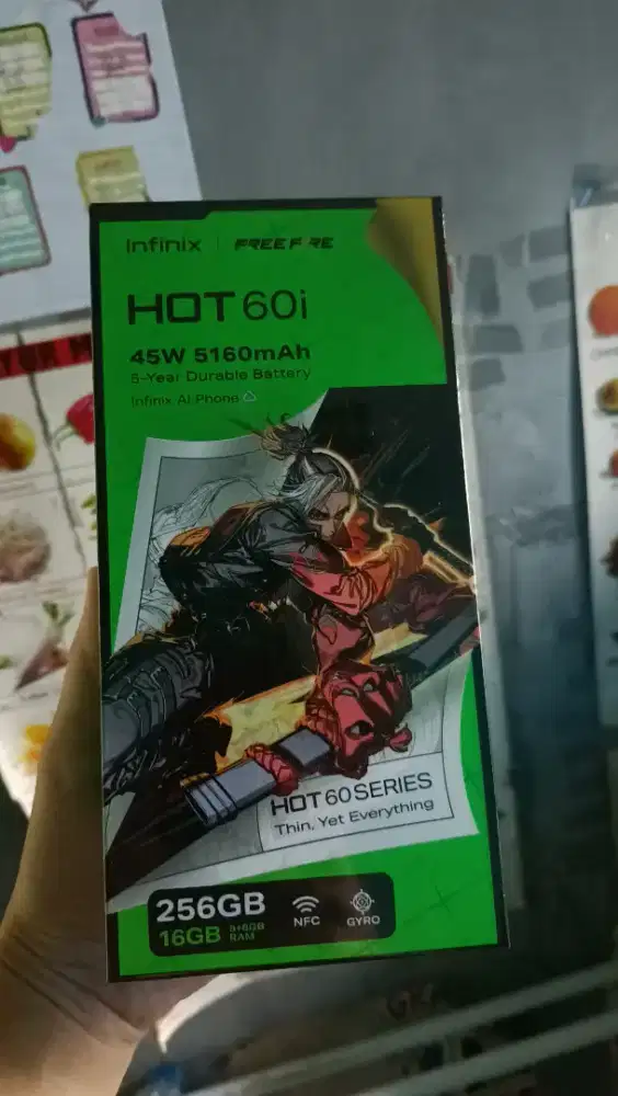 Hp Infinix Hot 60i 8/256GB New