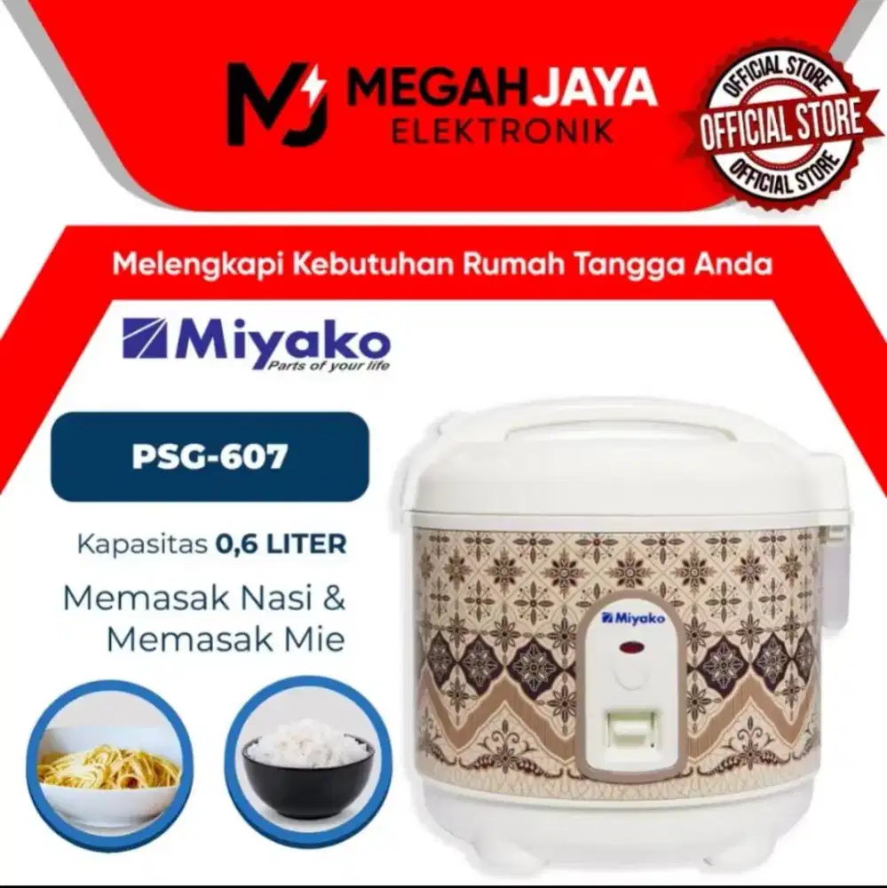 MIYAKO RICE COOKER 0.6 liter