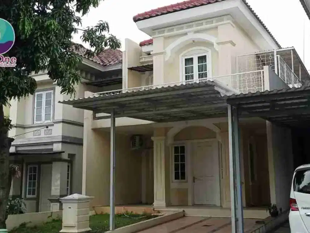 Disewakan rumah cantik 2 lantai di legenda wisata cibubur