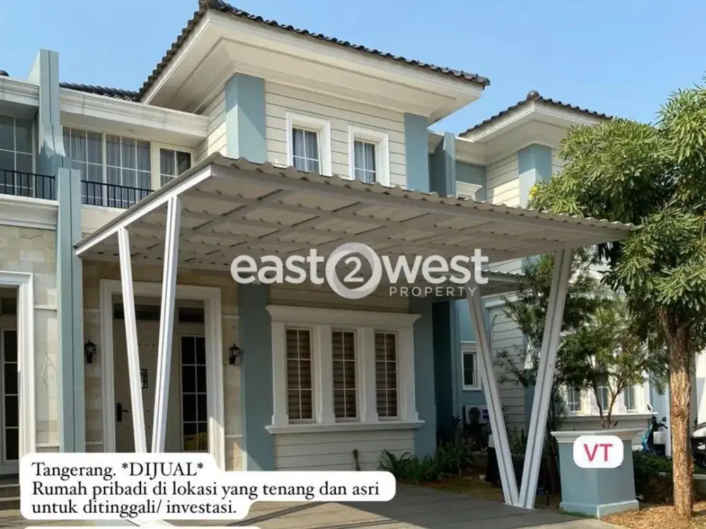Jual Rumah Cluster Daru Suvarna Sutera Cikupa Tangerang Bagus Murah Siap Huni Lokasi Strategis