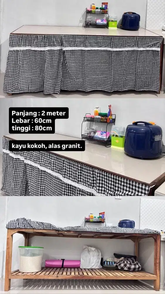 Meja Dapur/Meja Kompor