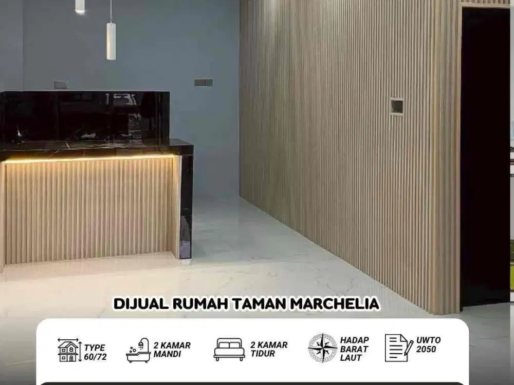 Dijual Rumah Full Renov Taman Marchelia Batam Center