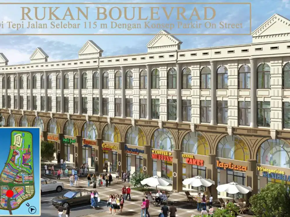 jual ruko pik gandeng atau 1 unit harga termurah