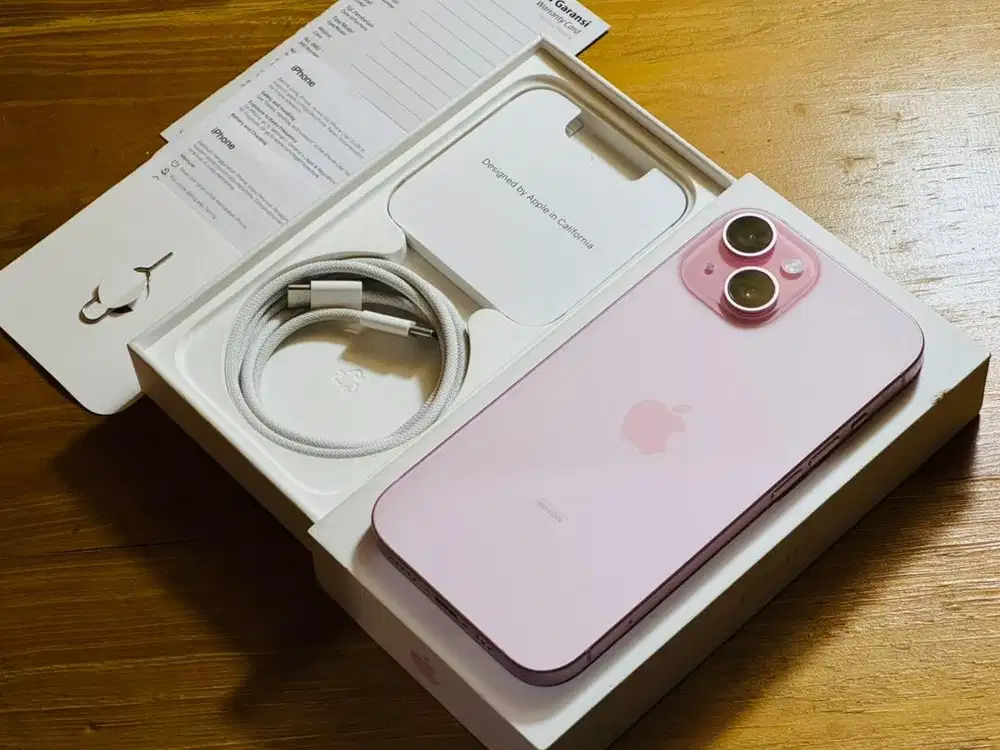 iPhone 15 128GB iBox Pa/a BH100% Garansi Desember 2026