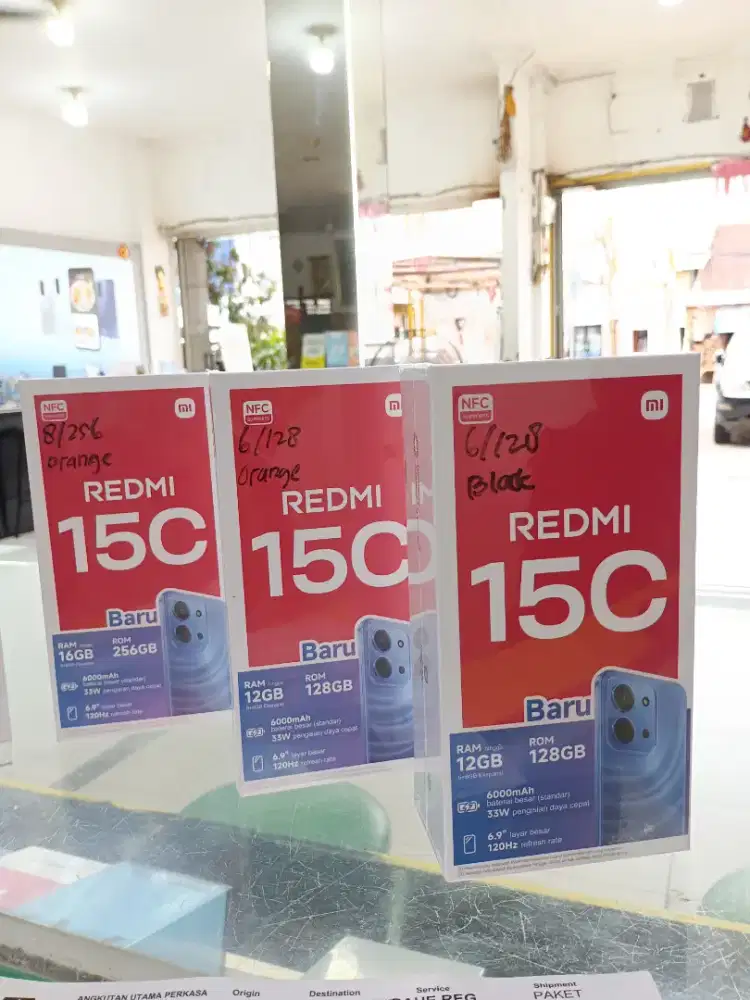 masih ready stok ya gays hp redmi 15C nya
