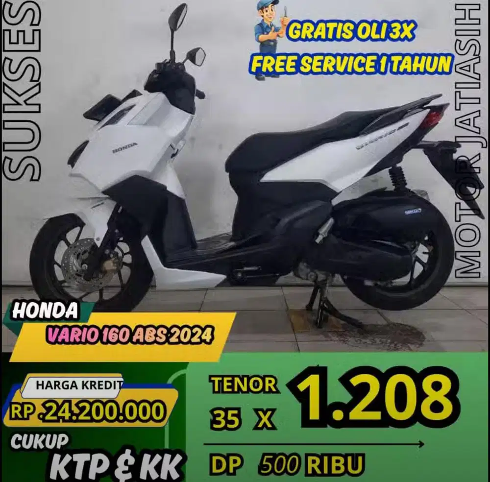 PROMO SPESIAL HONDA VARIO 160 ABS 2024 BISA CASH DAN KREDIT