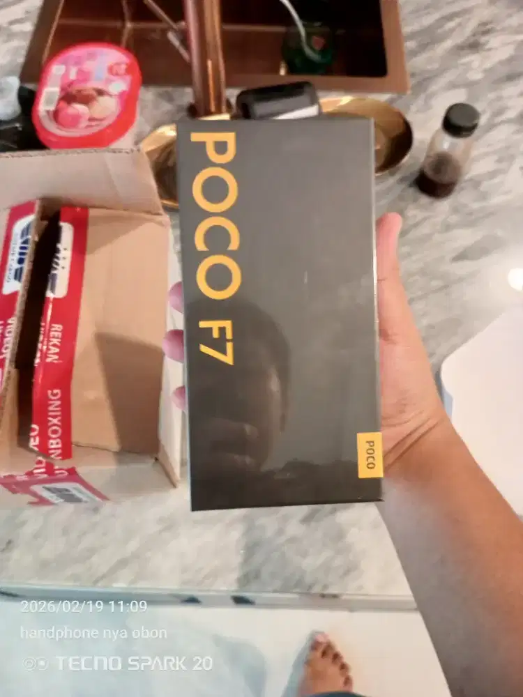 Poco f7 segel box BNIB 12/512