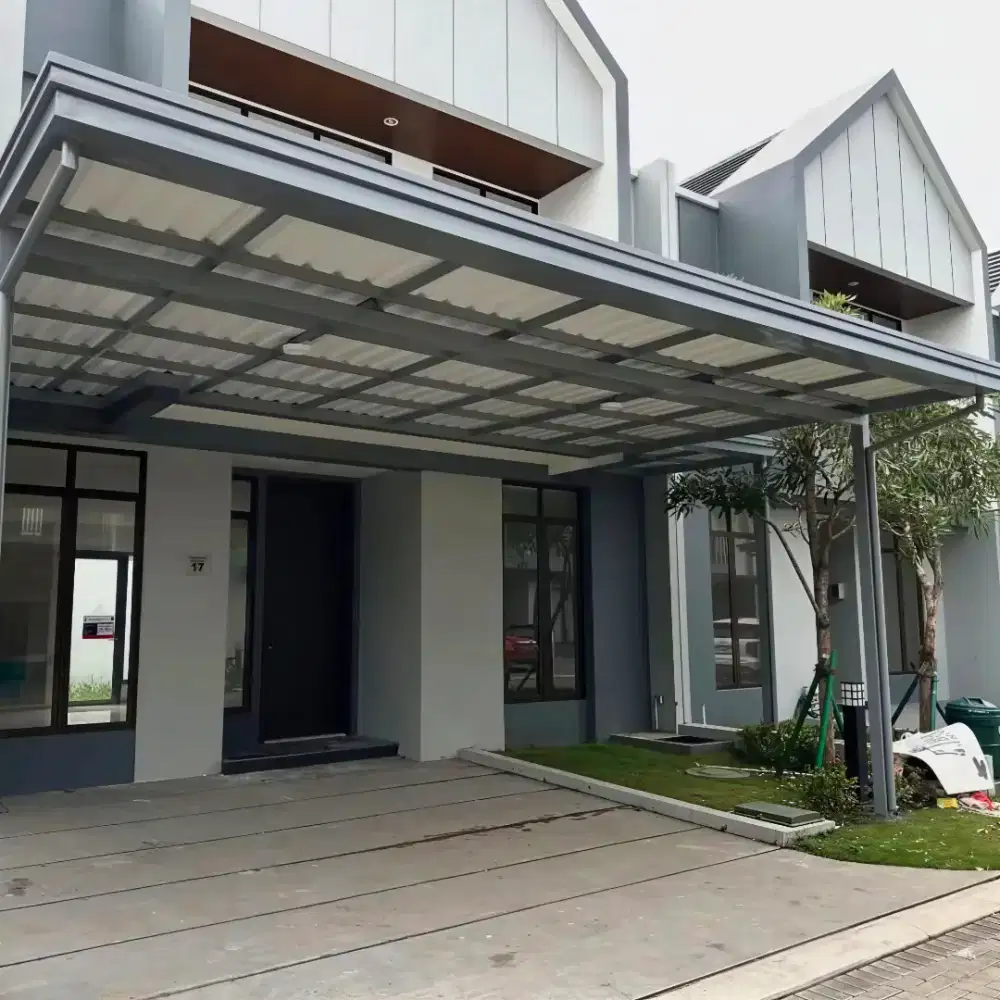 Pasang kanopi hollow atap alderon