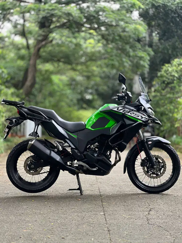 KAWASAKI VERSYS X 250 TOURER HIJAU 2023 KM LOW PAJAK ON SIAP RIDING