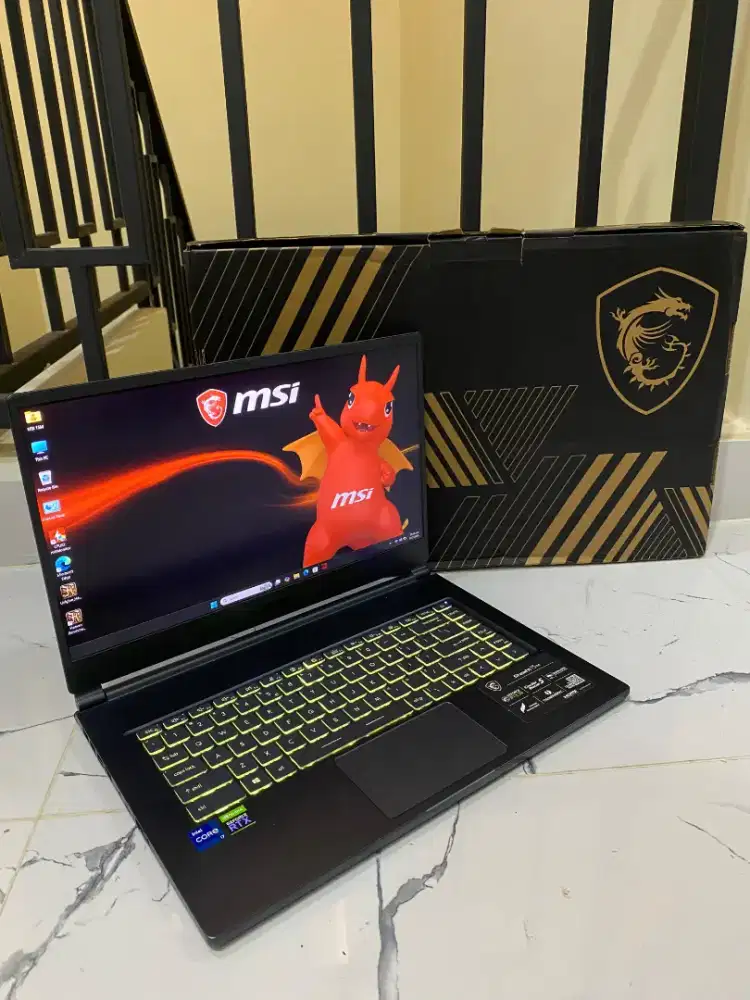 MSI Stealth 15M Core I7 11375H Nvidia RTX 3060 6Gb 144Hz 16/1Tb