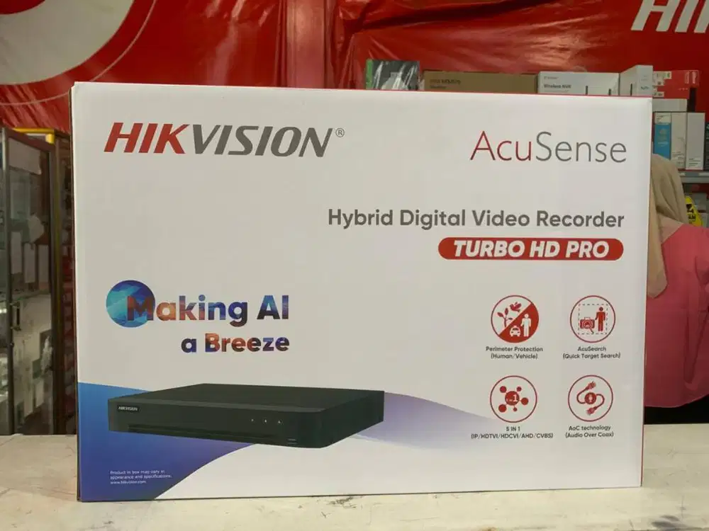 DVR HIKVISION 5MP lite 4 CHANEL iDS-7204HQHI-M1/XT