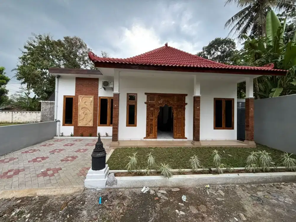 RUMAH ETNIK CANTIK, DALAM CLUSTER DEKAT BUKIT RHEMA GEREJA AYAM