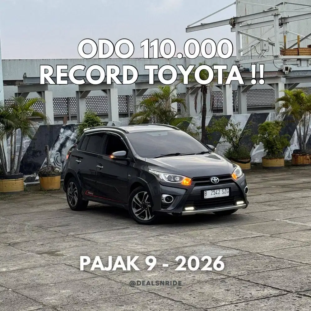 KONDISI TERAWAT !! PAJAK 9/2026 TOYOTA YARIS S TRD 2017 MULUS BANGET