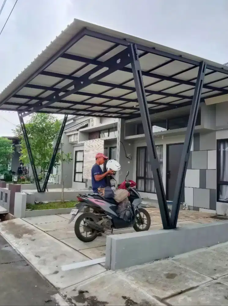 Promo kanopi rangka baja ringan
