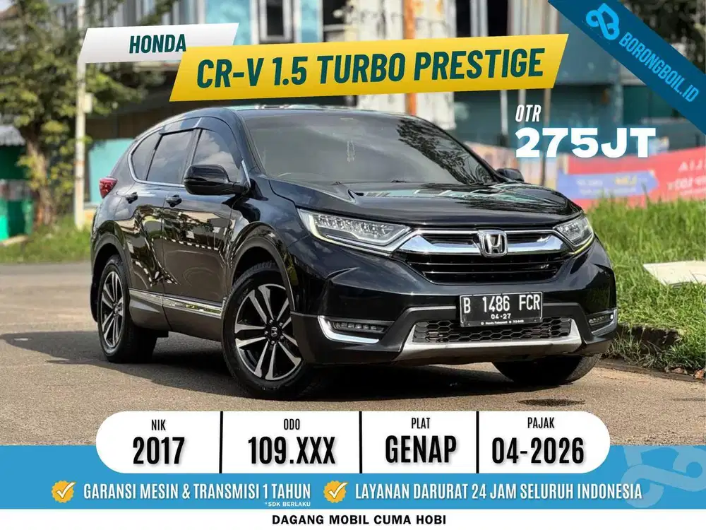 Honda CRV 1.5 Turbo Prestige A/T 2017/2018 | Mazda CX 5 Nissan Xtrail