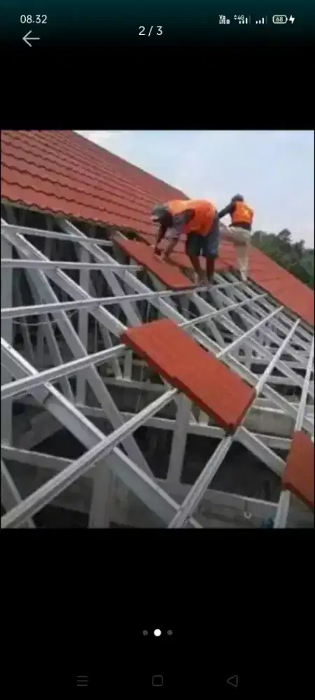 Atap bocor kanopi atap bajarigan terpasang dll bergaransi